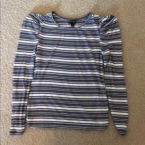striped long sleeve shirt